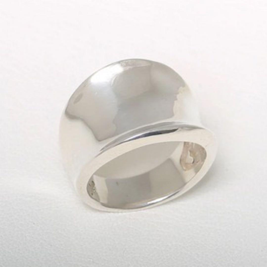 モト MOTO　コンテンポラリーネイティブ 逆反りリング　silver 14号