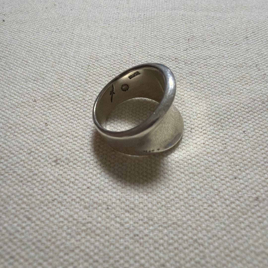 モト MOTO　コンテンポラリーネイティブ 逆反りリング　silver 14号