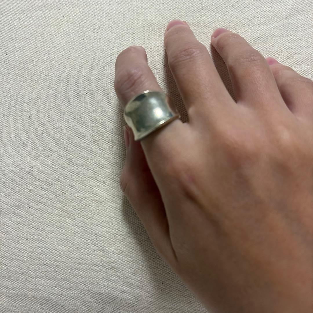 モト MOTO　コンテンポラリーネイティブ 逆反りリング　silver 14号