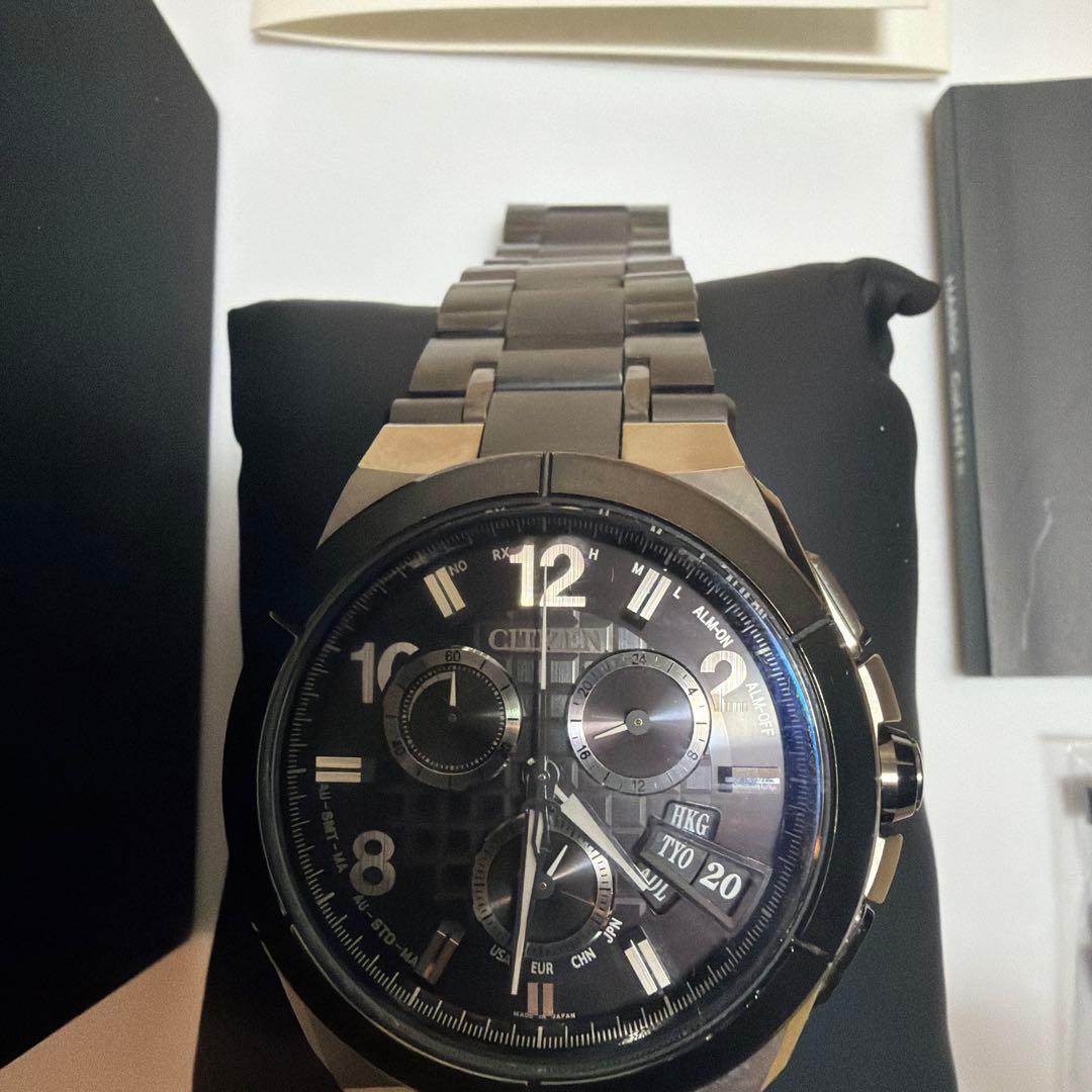 おやじ様限定版✨CITIZEN ATTESA 電波時計　BY0045-66F