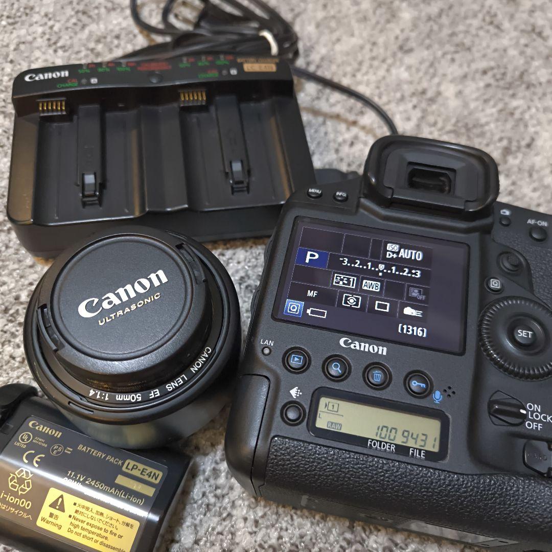 【美品】Canon eos 1DX + EF 50mm f1.4