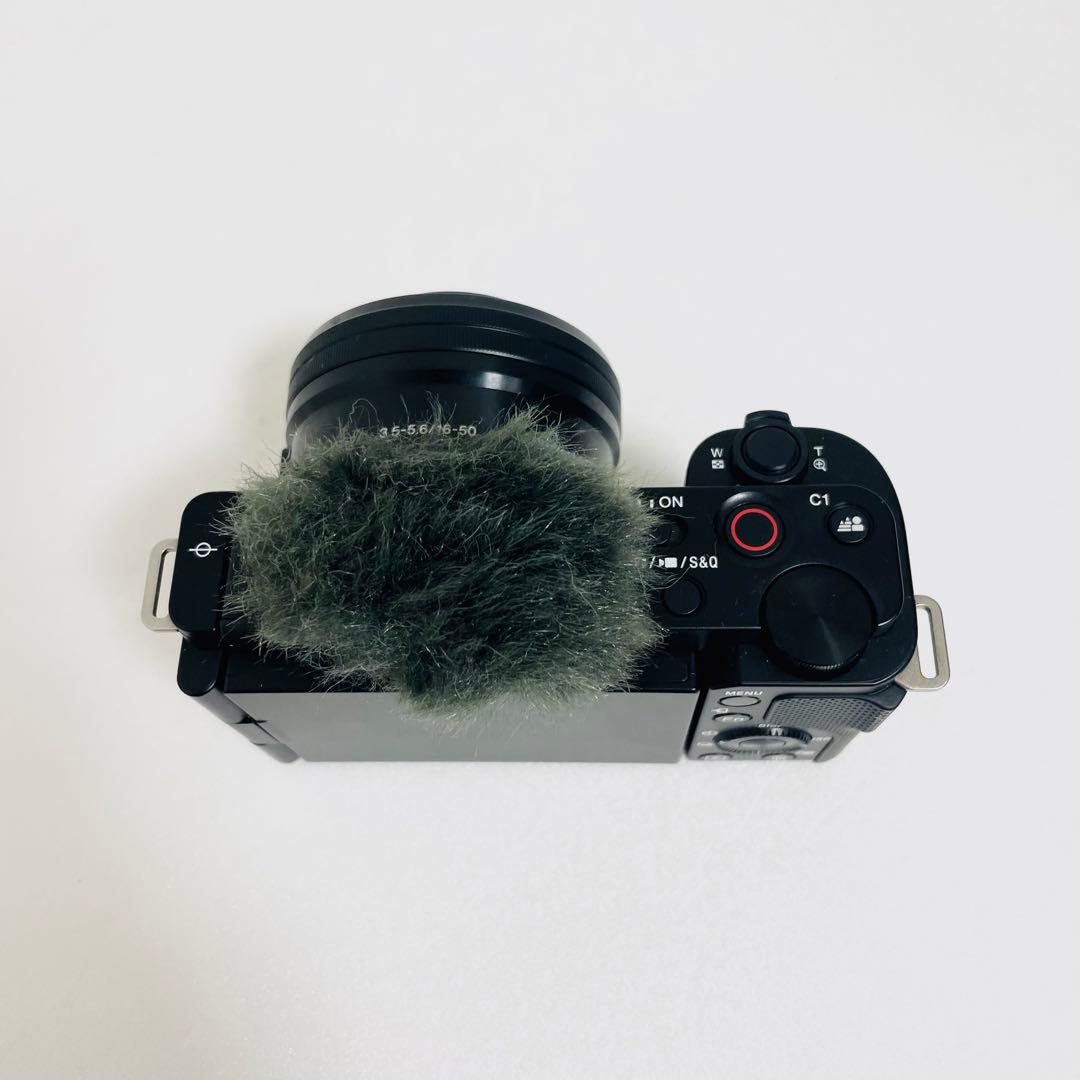 【美品】SONY ソニー ZV-E10 ブラック 黒 Vlog カメラ
