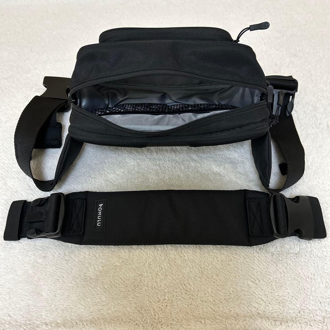 【ほぼ新品】POMULU 2WAYヒップシート ブラック