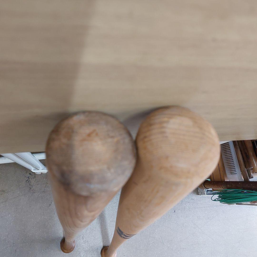 サイン入りバット 落合博満 だと思われます 古物 傷 汚れあり 1本はわからず