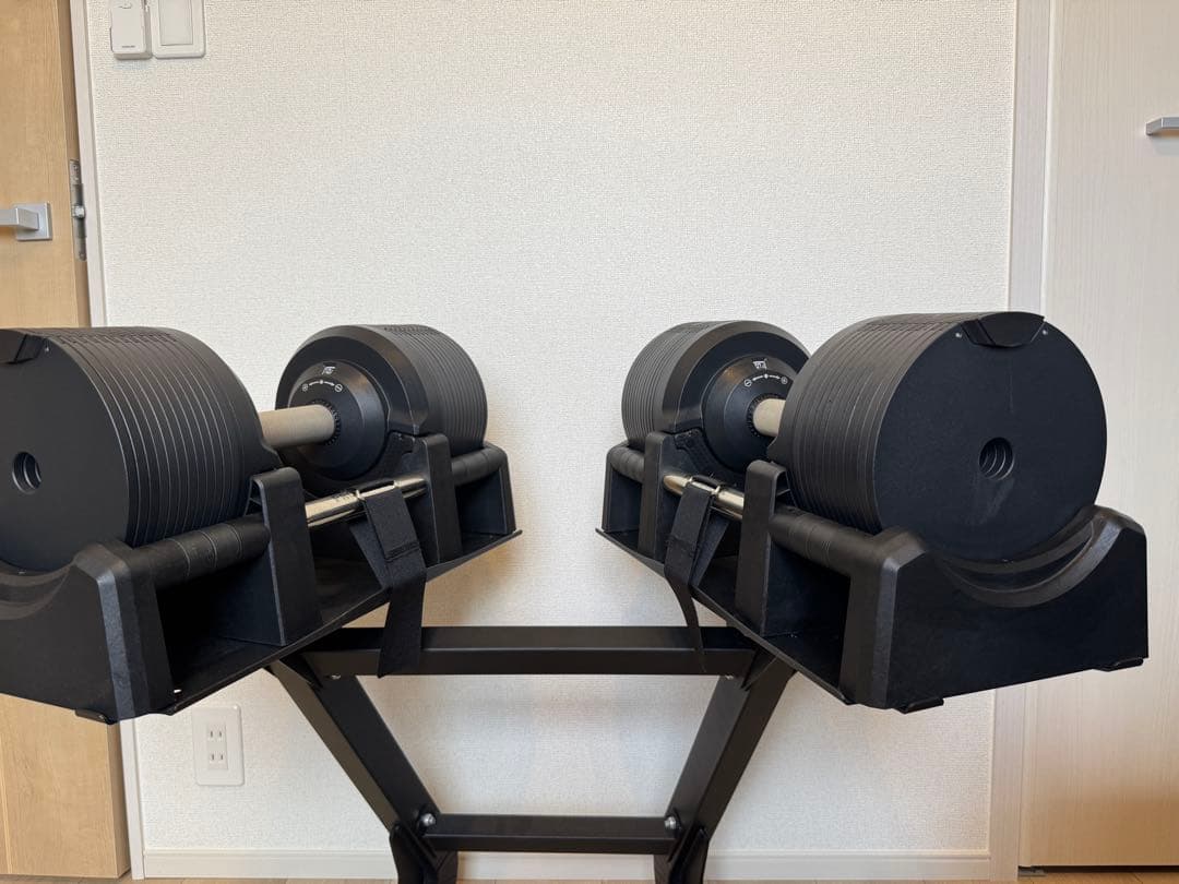 【極美品】チーバ君さま プロバーベル/41.5kg/2個セット/スタンド付