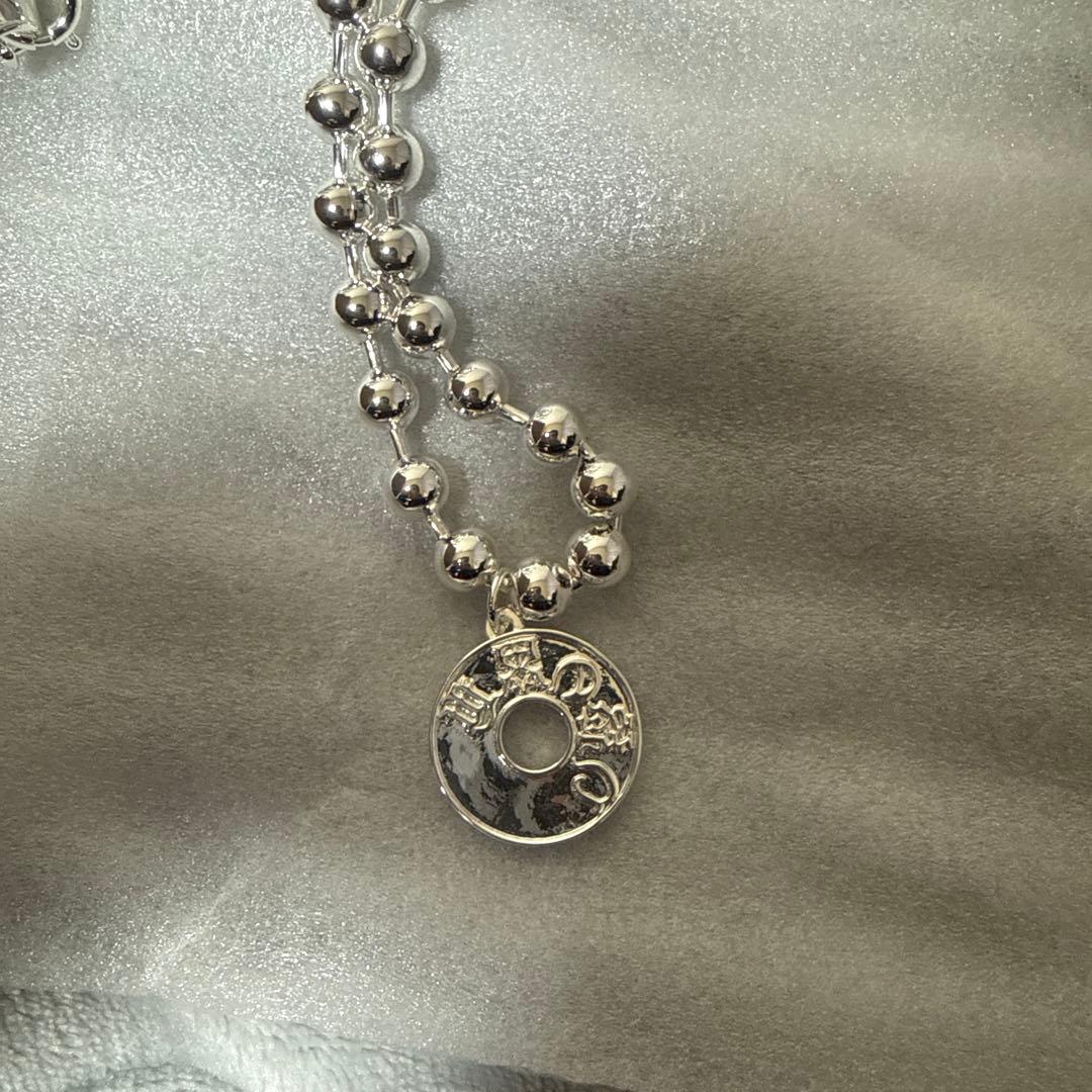 リアルくん着用provemewrong ボールチェーンネックレス