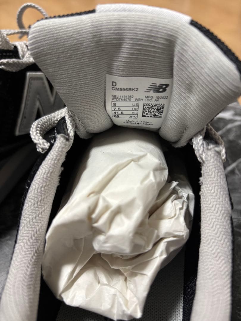 New Balance ニューバランス996 CM996BK2