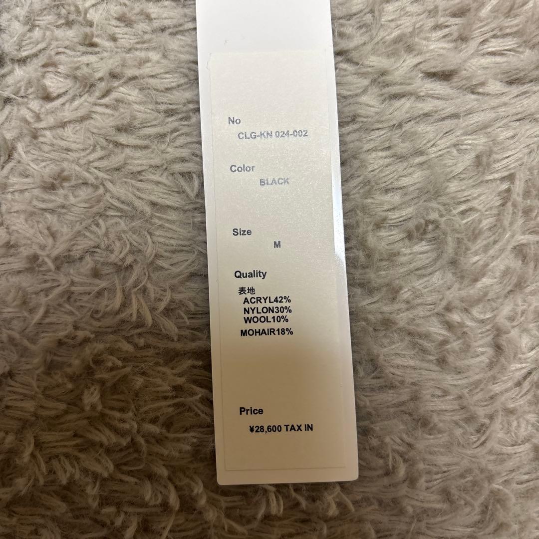 新品未使用　タグ付き　CHALLENGER ブラック ペイズリー ニット M