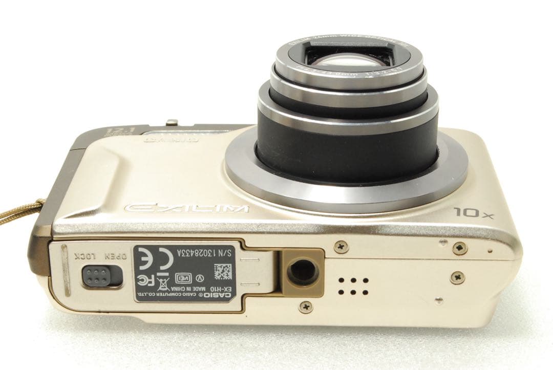 CASIO EXILIM EX-H10❤️スマホ転送 動作確認済 ゴールド カメラ