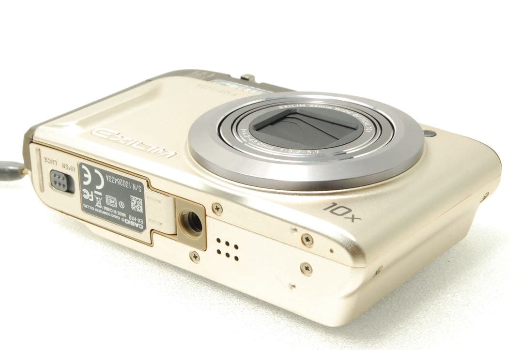 CASIO EXILIM EX-H10❤️スマホ転送 動作確認済 ゴールド カメラ
