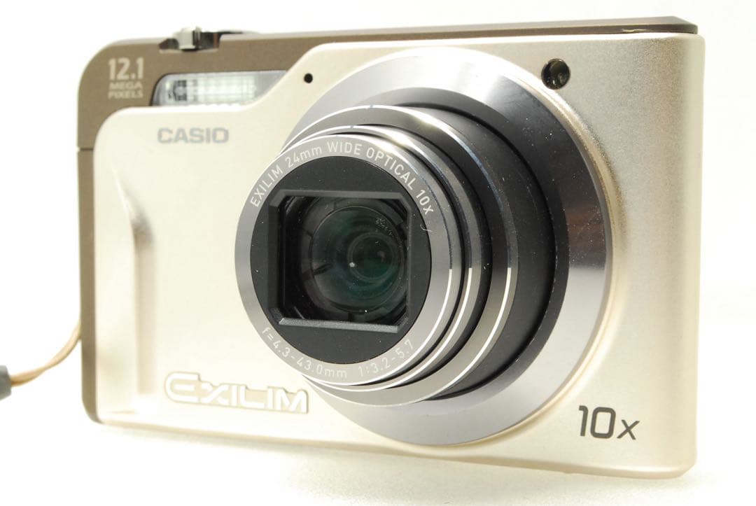 CASIO EXILIM EX-H10❤️スマホ転送 動作確認済 ゴールド カメラ