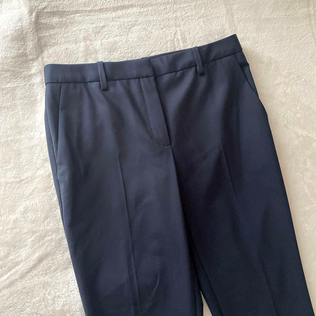 極美品⭐︎Theory TAILOR ネイビー 現行タグ パンツ スーツ 0 2