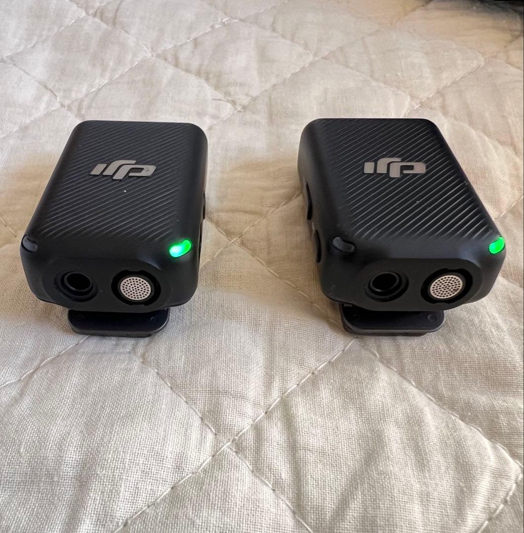 DJI Mic（第一世代）ワイヤレスマイクセット／動作良好・美品