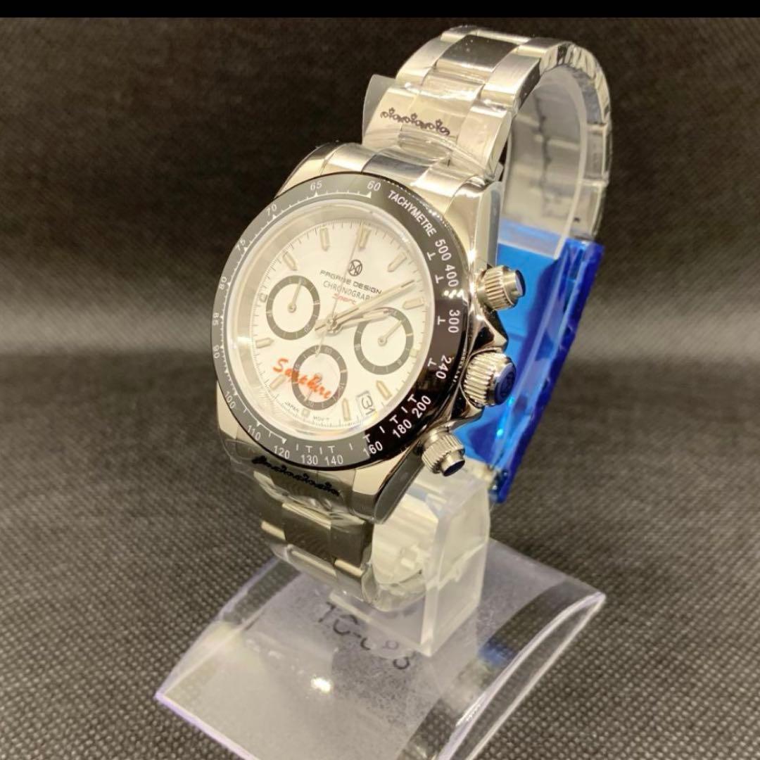 【★新品★】 腕時計 メンズ クロノグラフ デイトナタイプ クォーツ