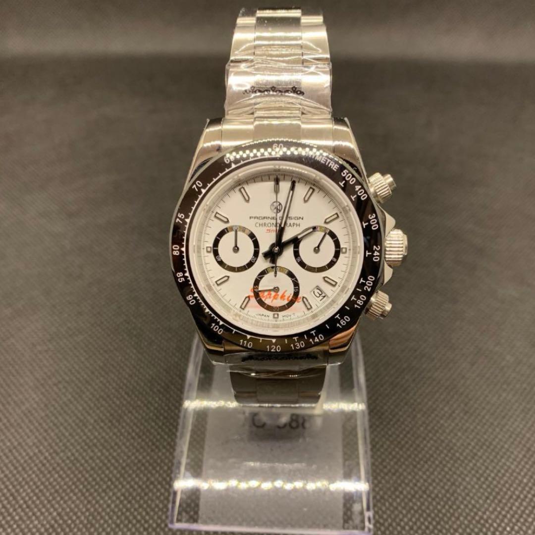 【★新品★】 腕時計 メンズ クロノグラフ デイトナタイプ クォーツ