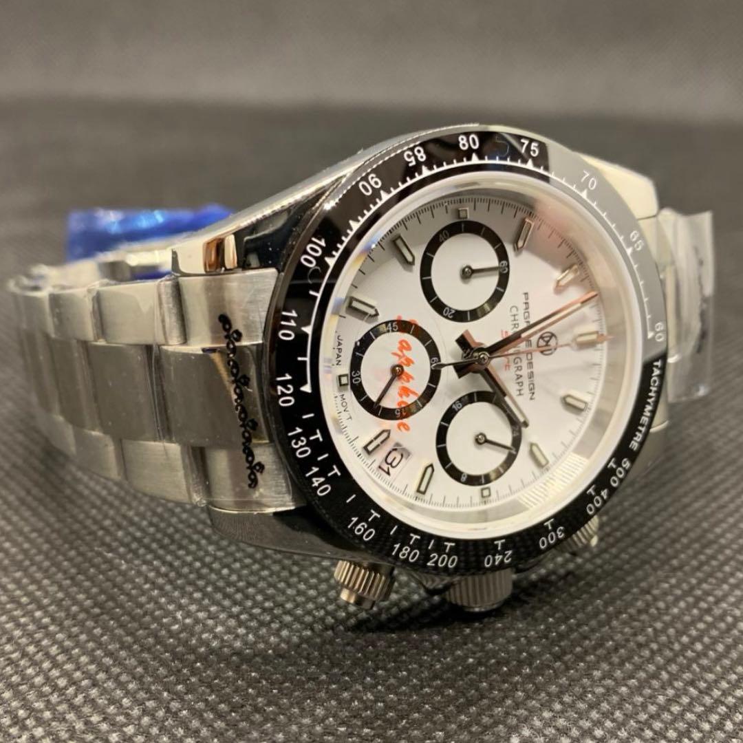 【★新品★】 腕時計 メンズ クロノグラフ デイトナタイプ クォーツ
