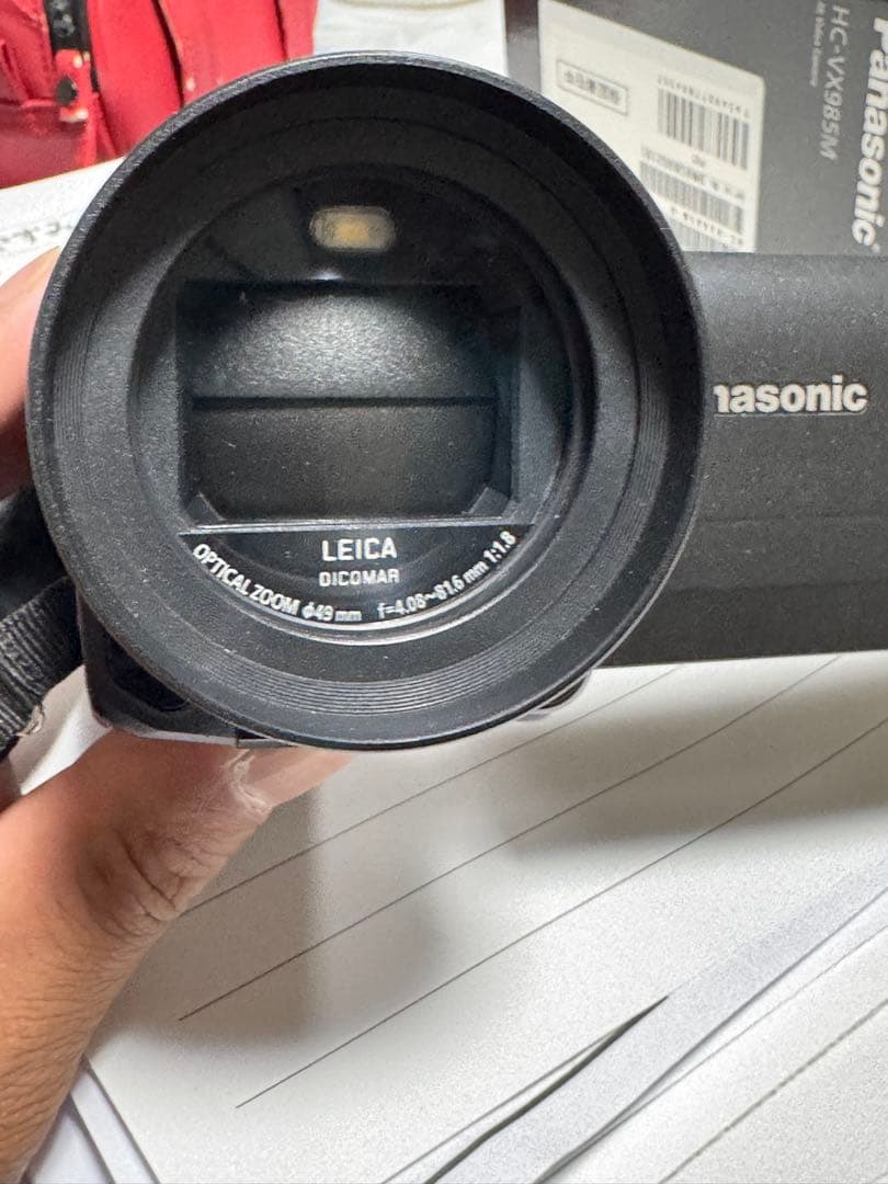 パナソニック　4Kビデオカメラ　HC-VX985M