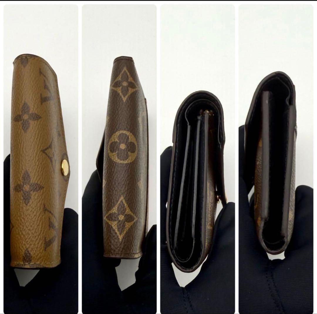 ルイヴィトン　ヴィクトリーヌ　リバース　三つ折り財布