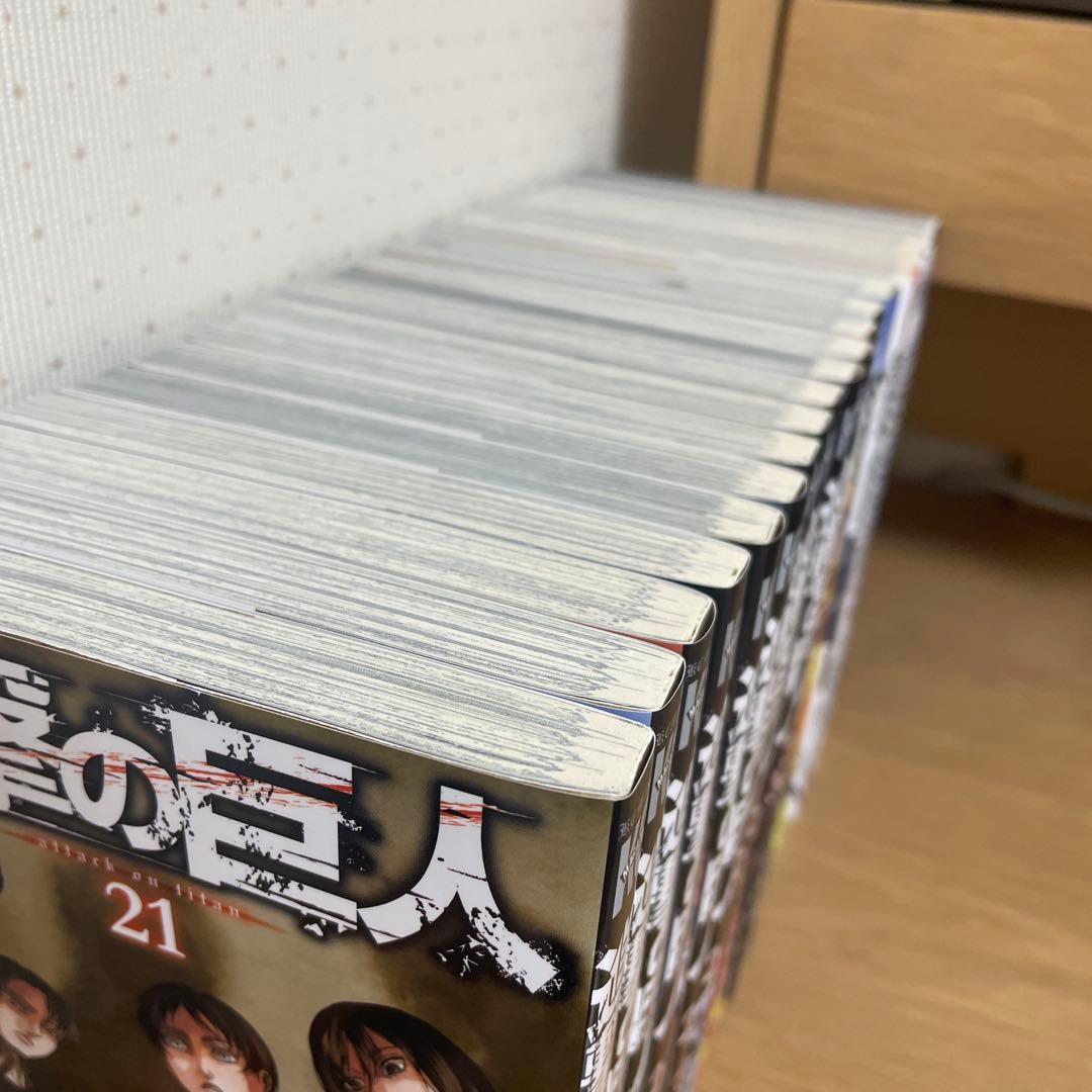 【美品】進撃の巨人 全34巻セット＋関連本6巻