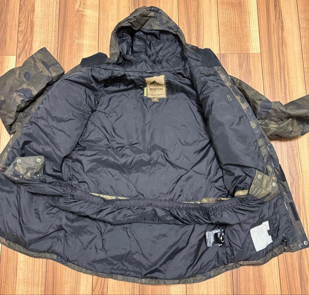 値下げ　バートン　BURTON スノボウェア　メンズ上S下M