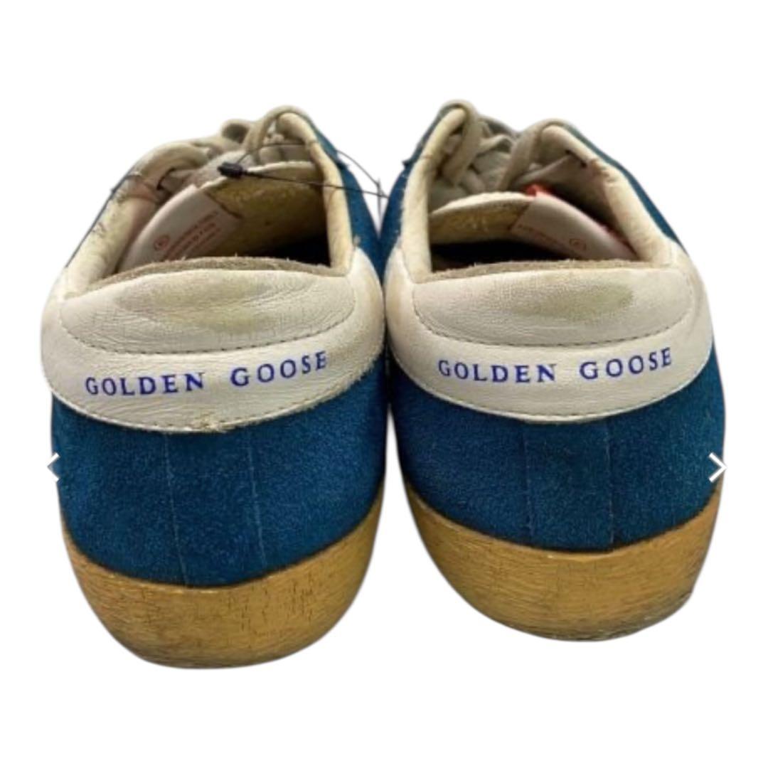 12291 ゴールデングース スニーカー スエード ブルー 41