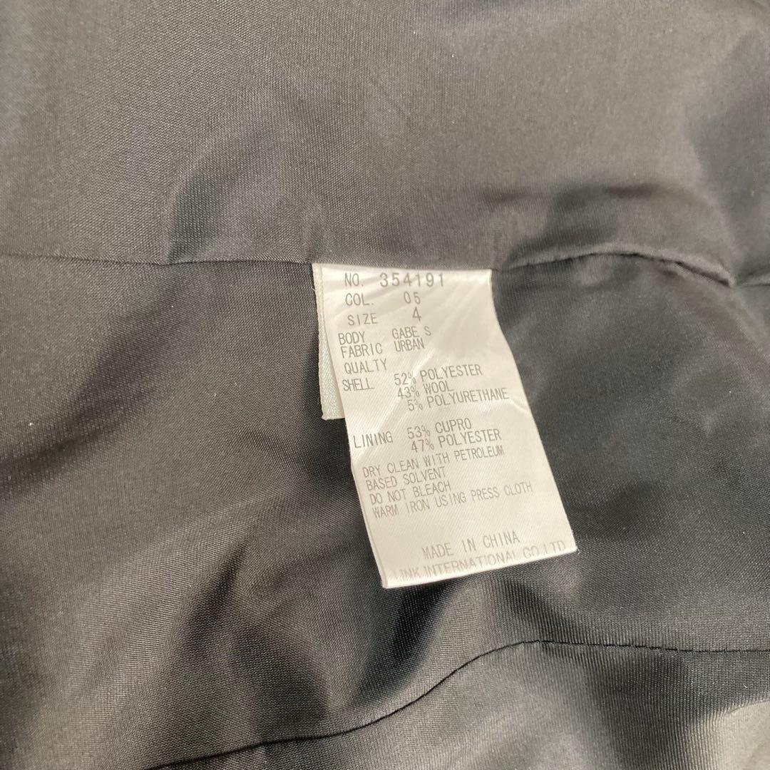 theory パンツスーツ　セットアップ　黒　ブラック　XL 大きいサイズ