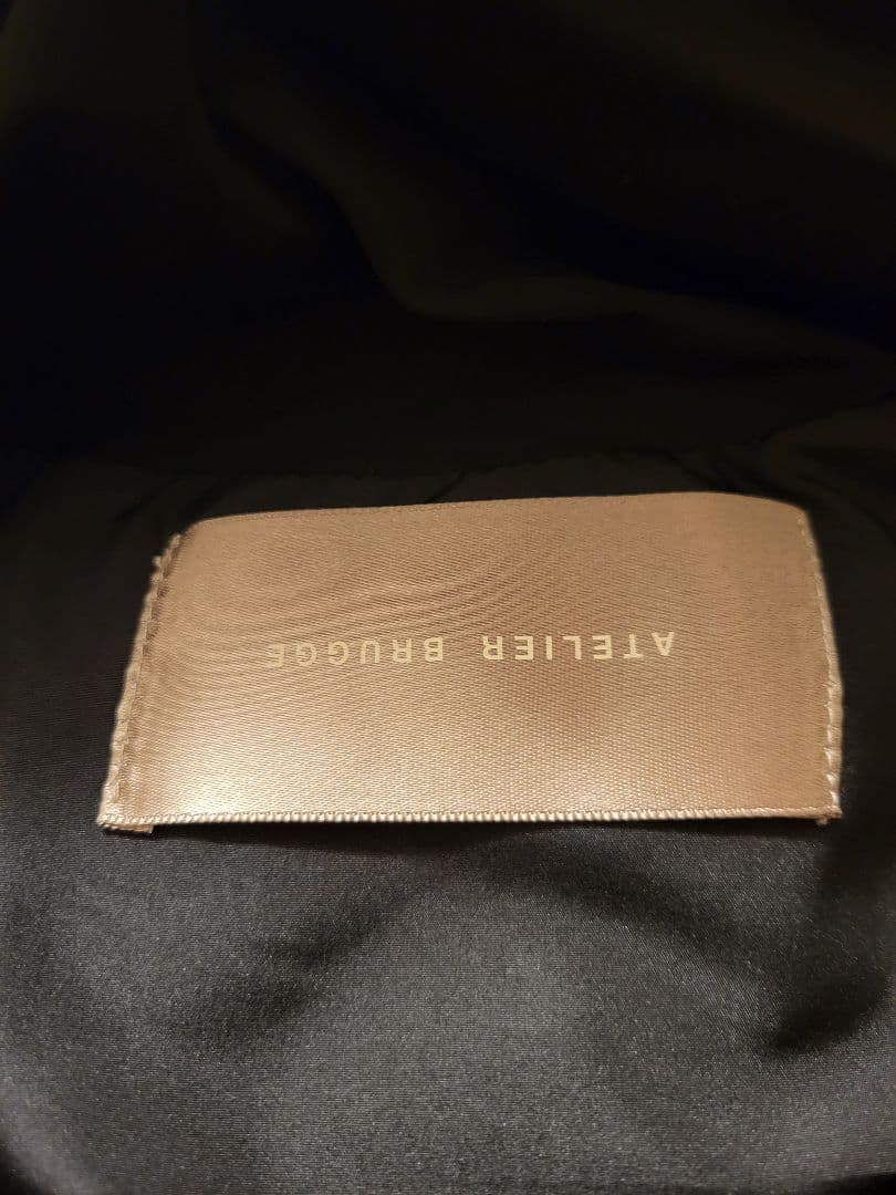 atelier brugge アトリエブルージュ ロングダウンベスト