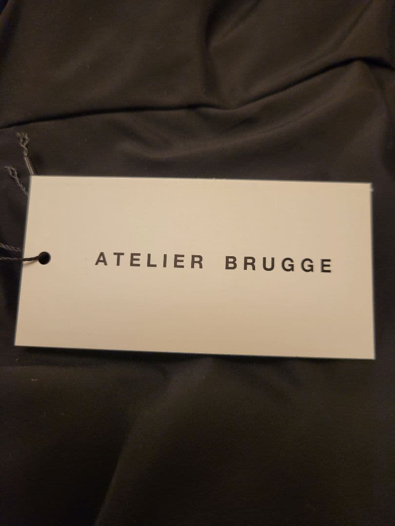 atelier brugge アトリエブルージュ ロングダウンベスト