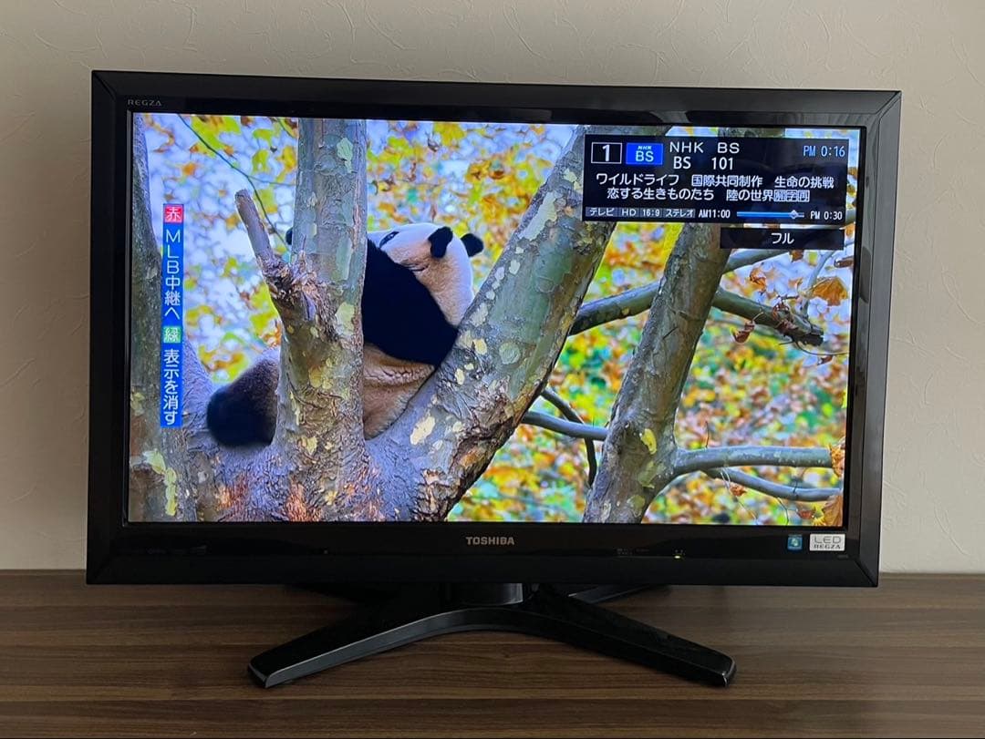 東芝REGZA 37型液晶テレビ 37Z1S リモコン.ケーブル.説明書付　美品