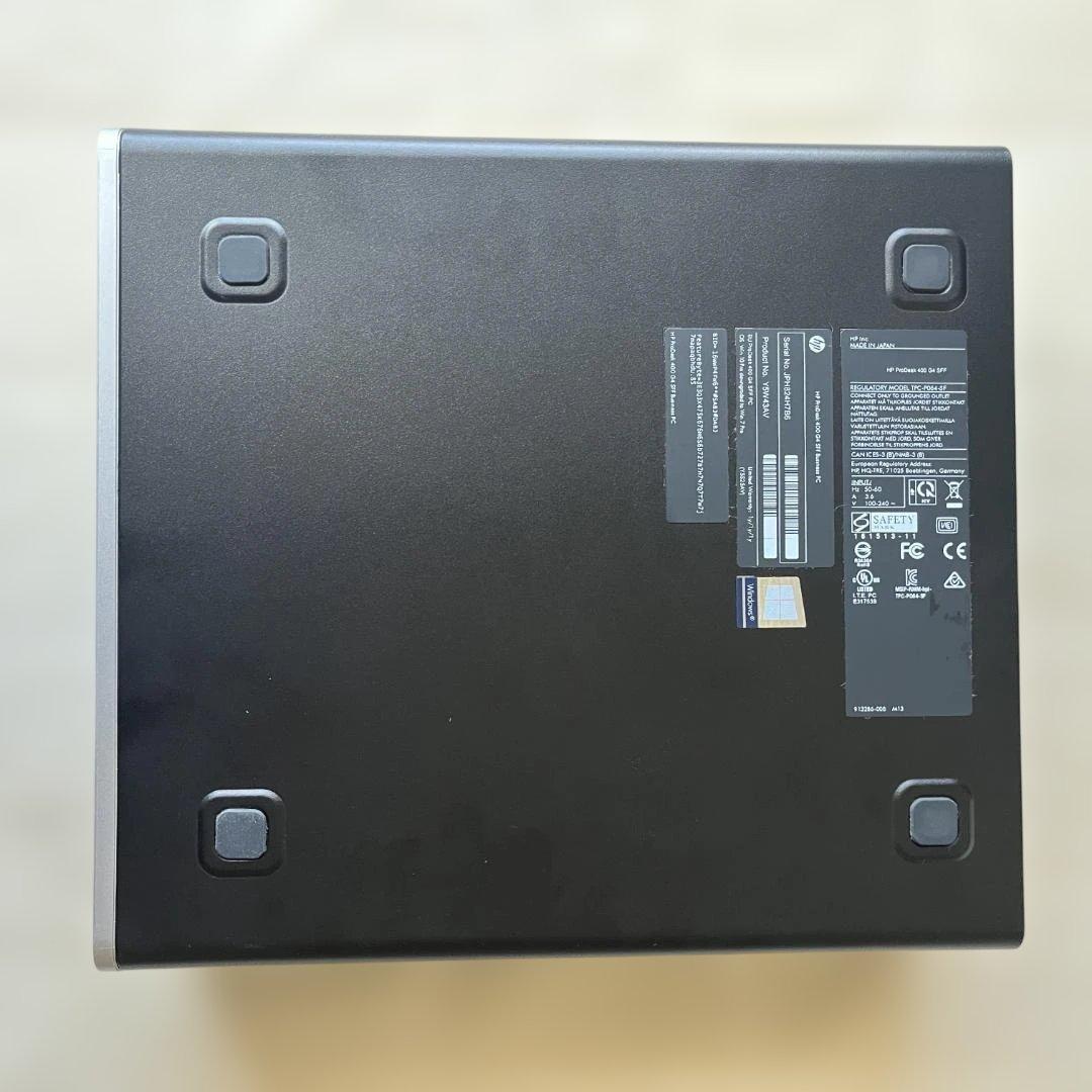 HP ProDesk 400 G4 SFF スリムデスクトップPC
