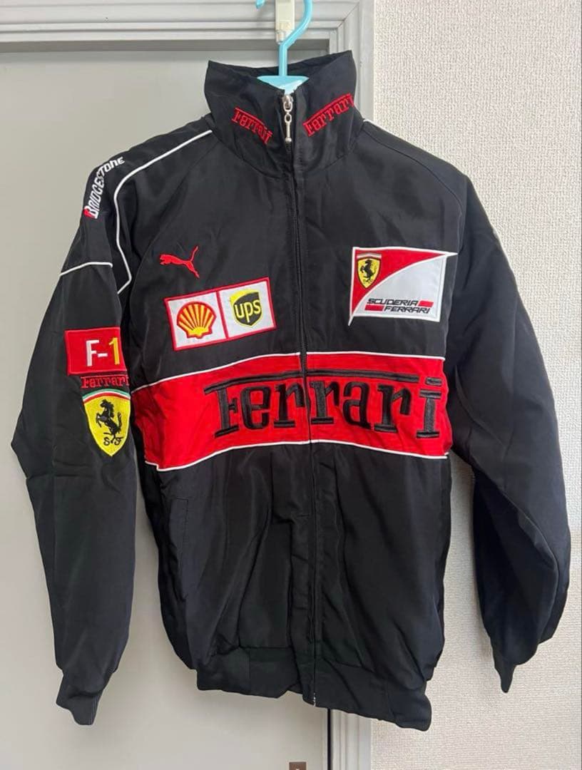 Ferrari F1 レースジャケット 黒