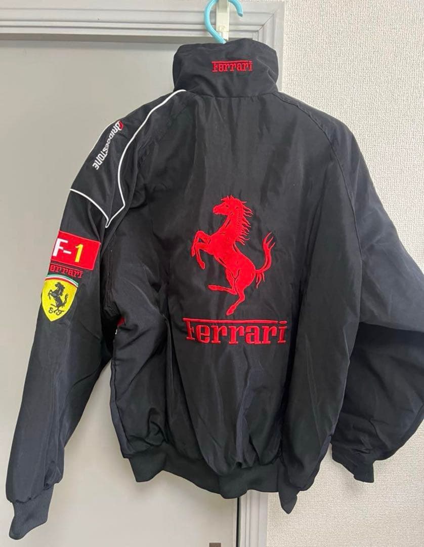 Ferrari F1 レースジャケット 黒
