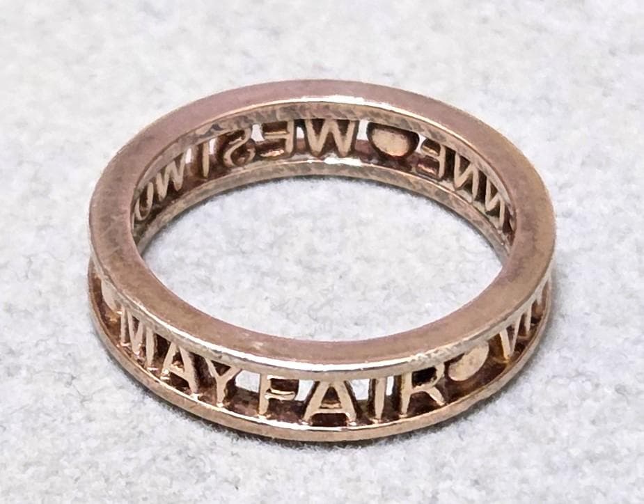 ヴィヴィアンウエストウッド　ウエストミンスターS925リング　11号　43109