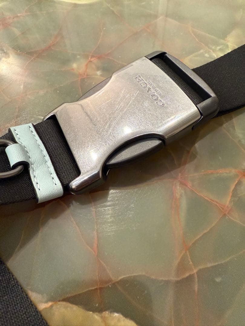 美品⚜️定価8.8万円 限定色 COACH コーチ ライトブルー ボディ バッグ