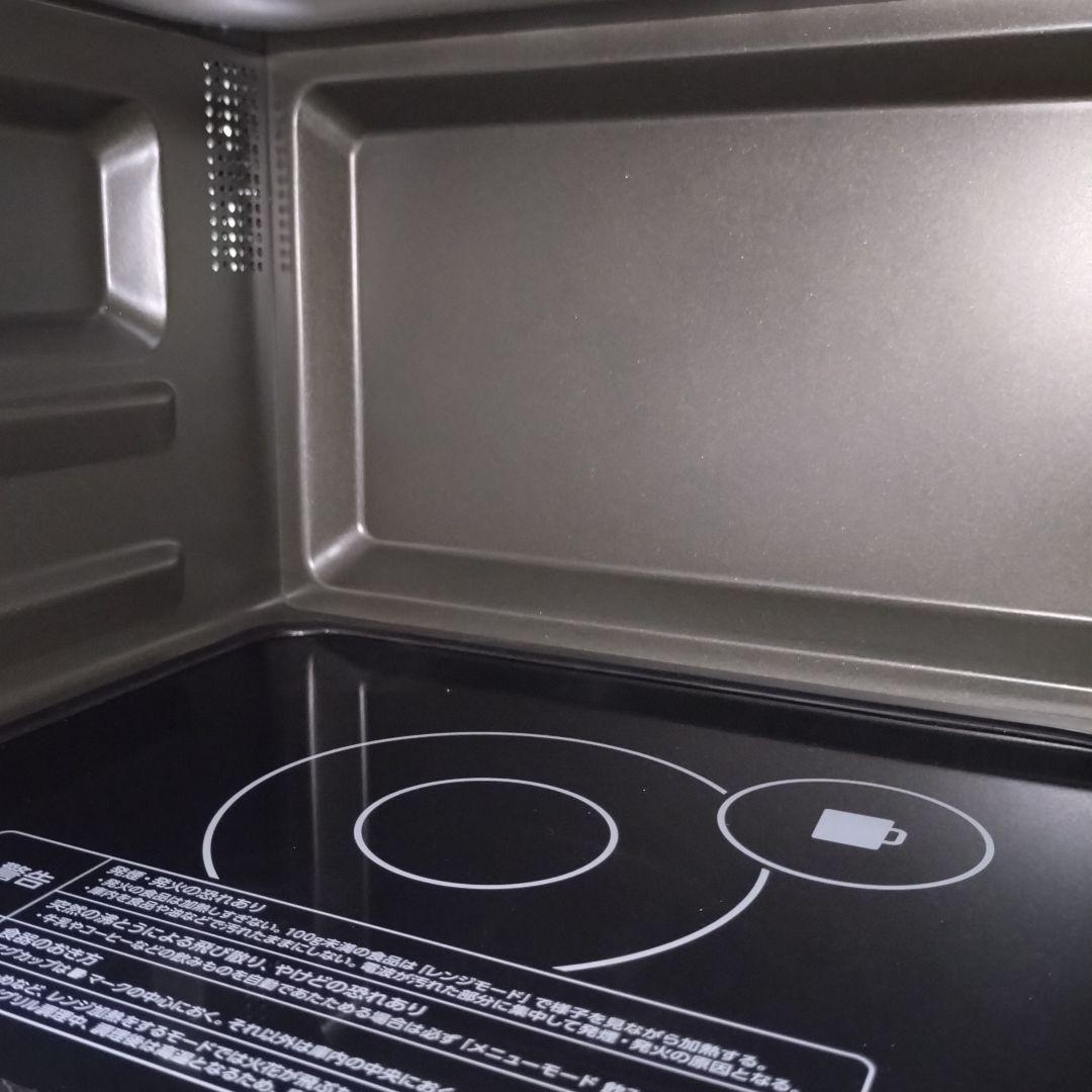 新品 ツインバード センサー付フラットオーブンレンジ 2025年 DR-E216