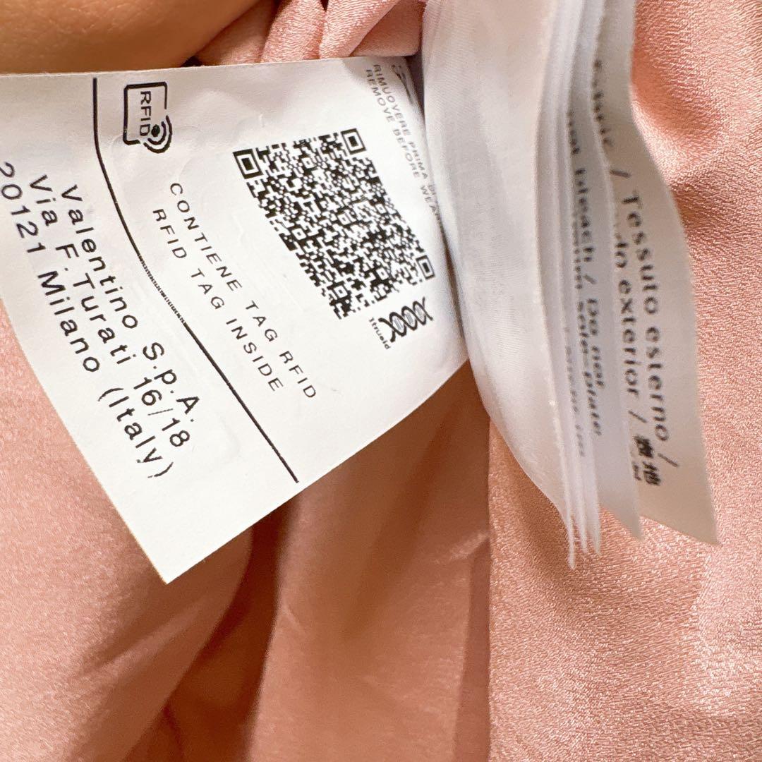 RED VALENTINO レッドヴァレンティノ クレープアンヴェールワンピース