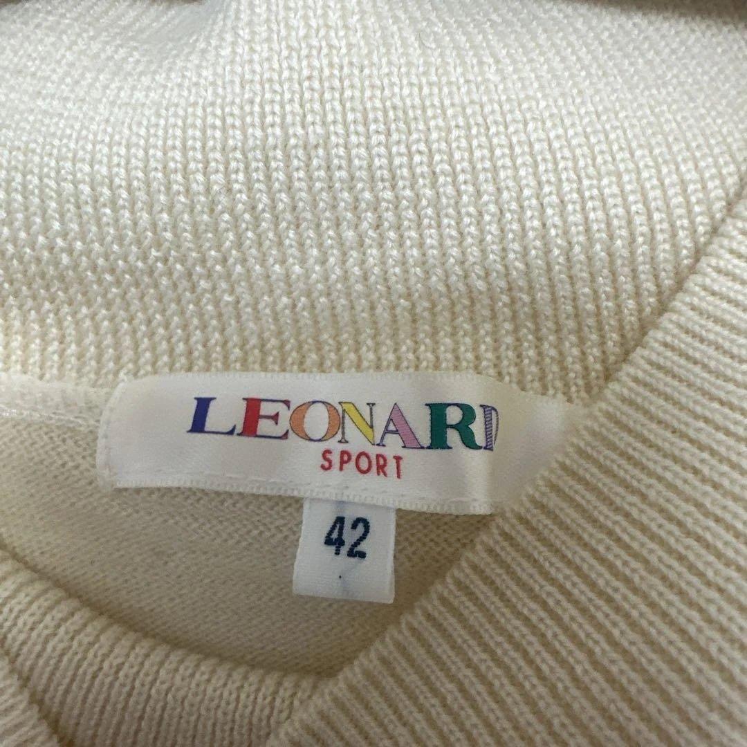 LEONARD ペンギン柄ニット 42