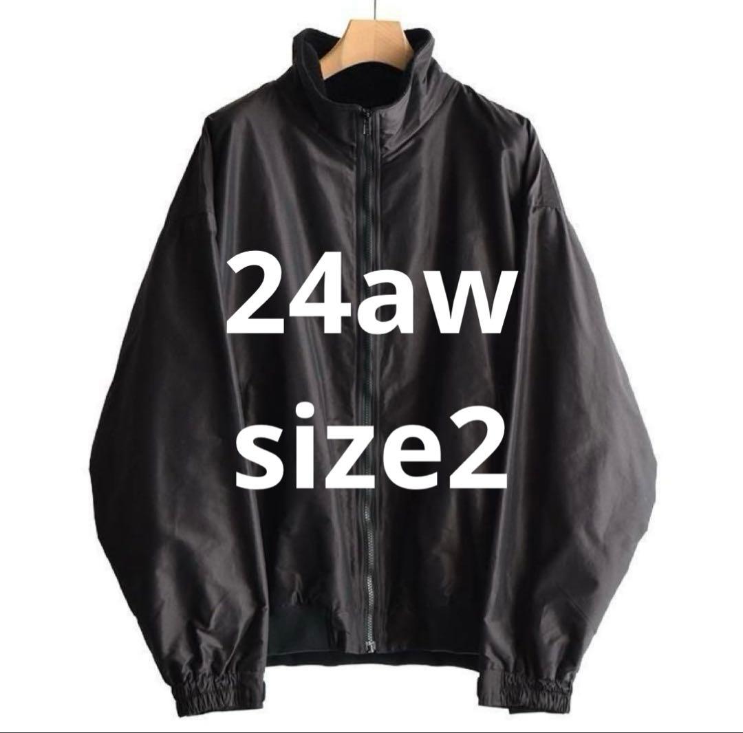 comoli 24aw コットンシルクトラックジャケット