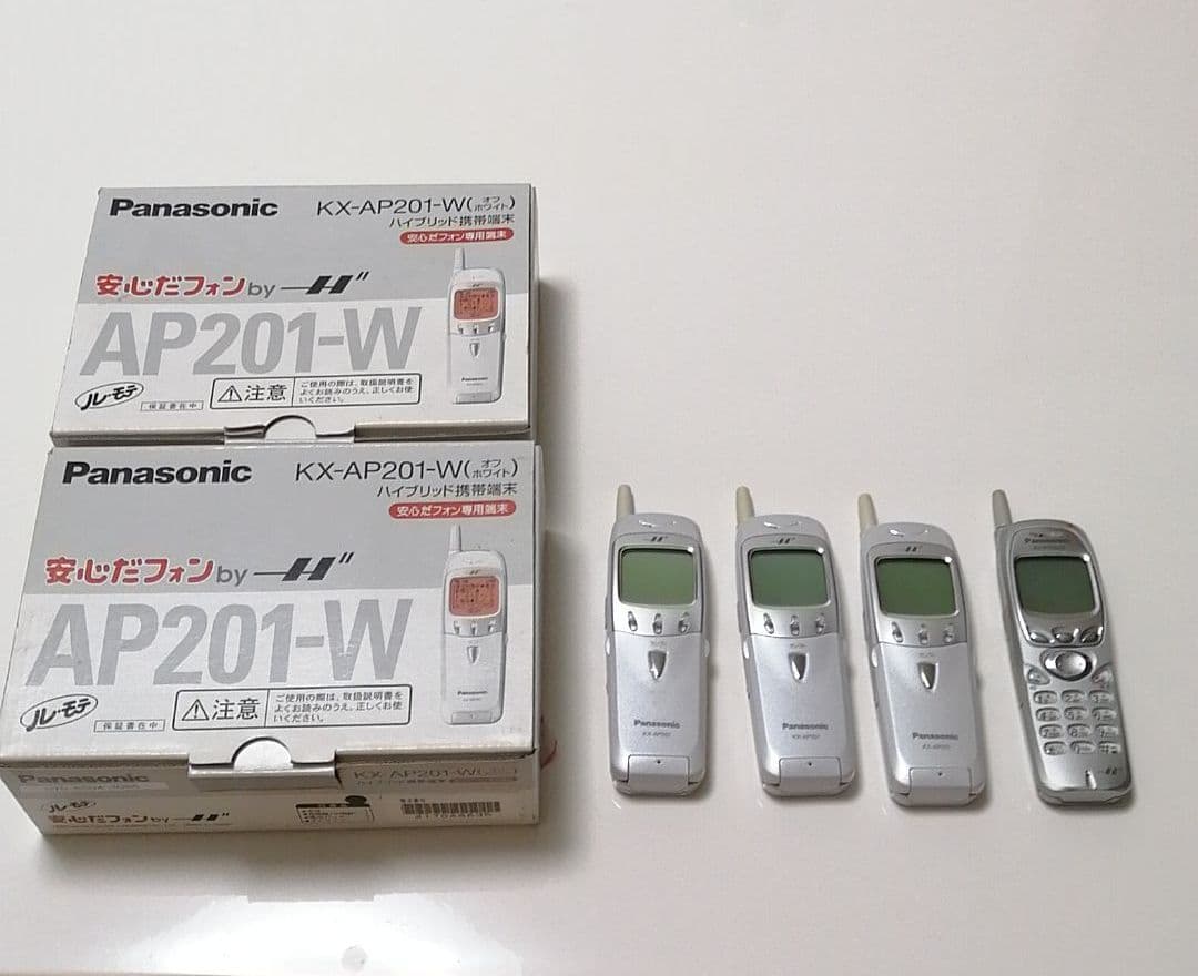 パナソニック　PHS  4台　構内　公衆　室内