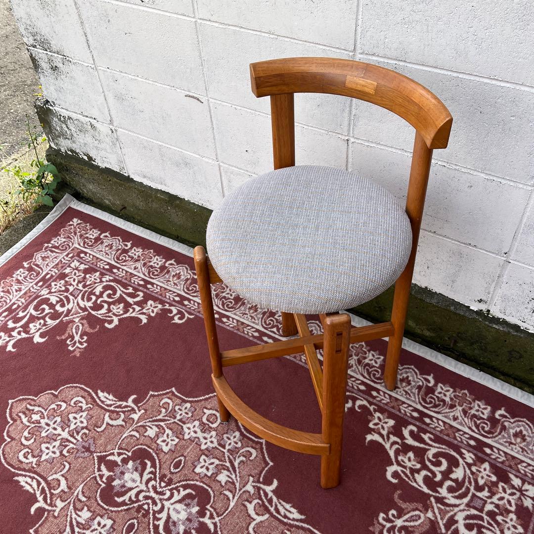 NAJICO Five Star◾️木製無垢材 オーク材 座面回転式チェア 椅子