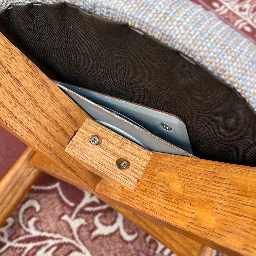 NAJICO Five Star◾️木製無垢材 オーク材 座面回転式チェア 椅子