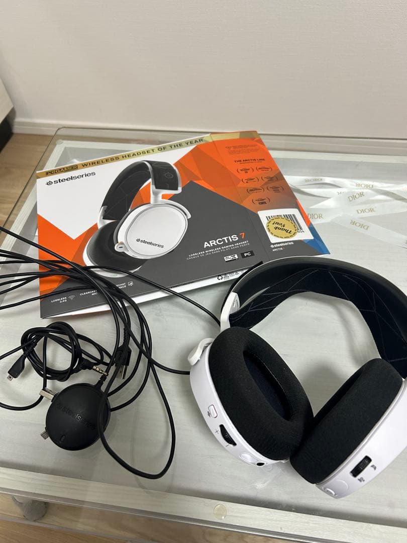【美品】 Steelseries ARCTIS 7 ワイヤレス ブラック