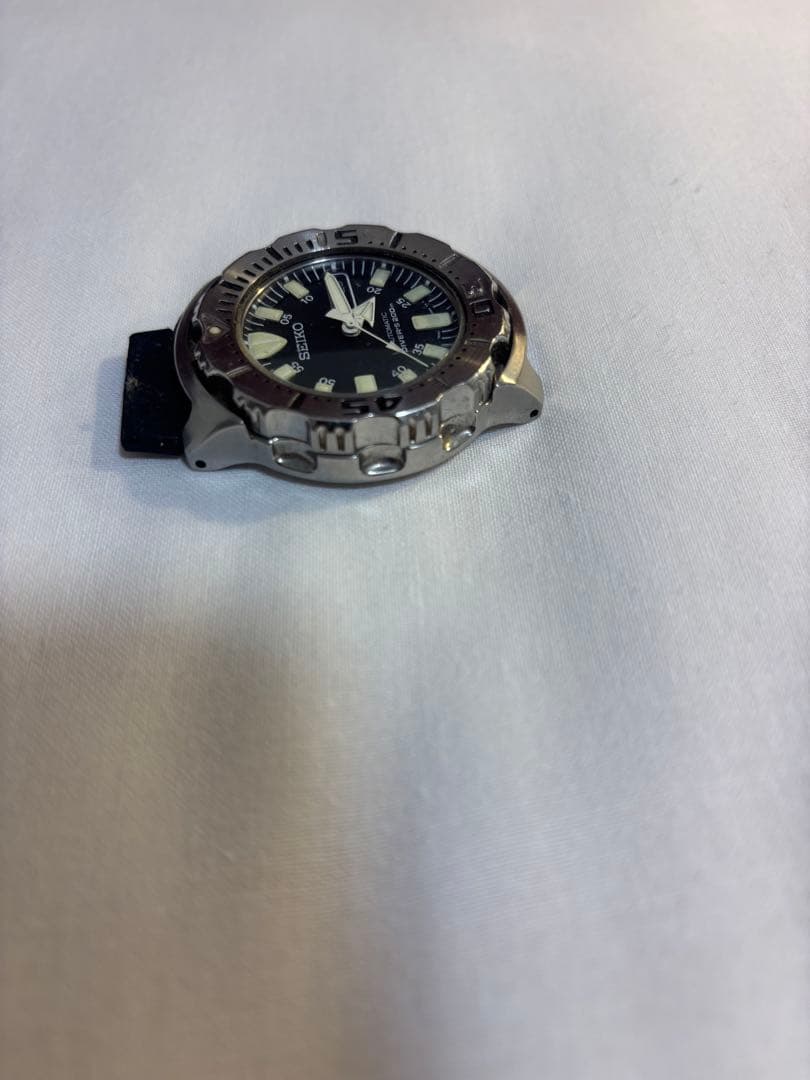 SEIKO 自動巻きダイバーズ 200m防水腕時計　ベルト切れ