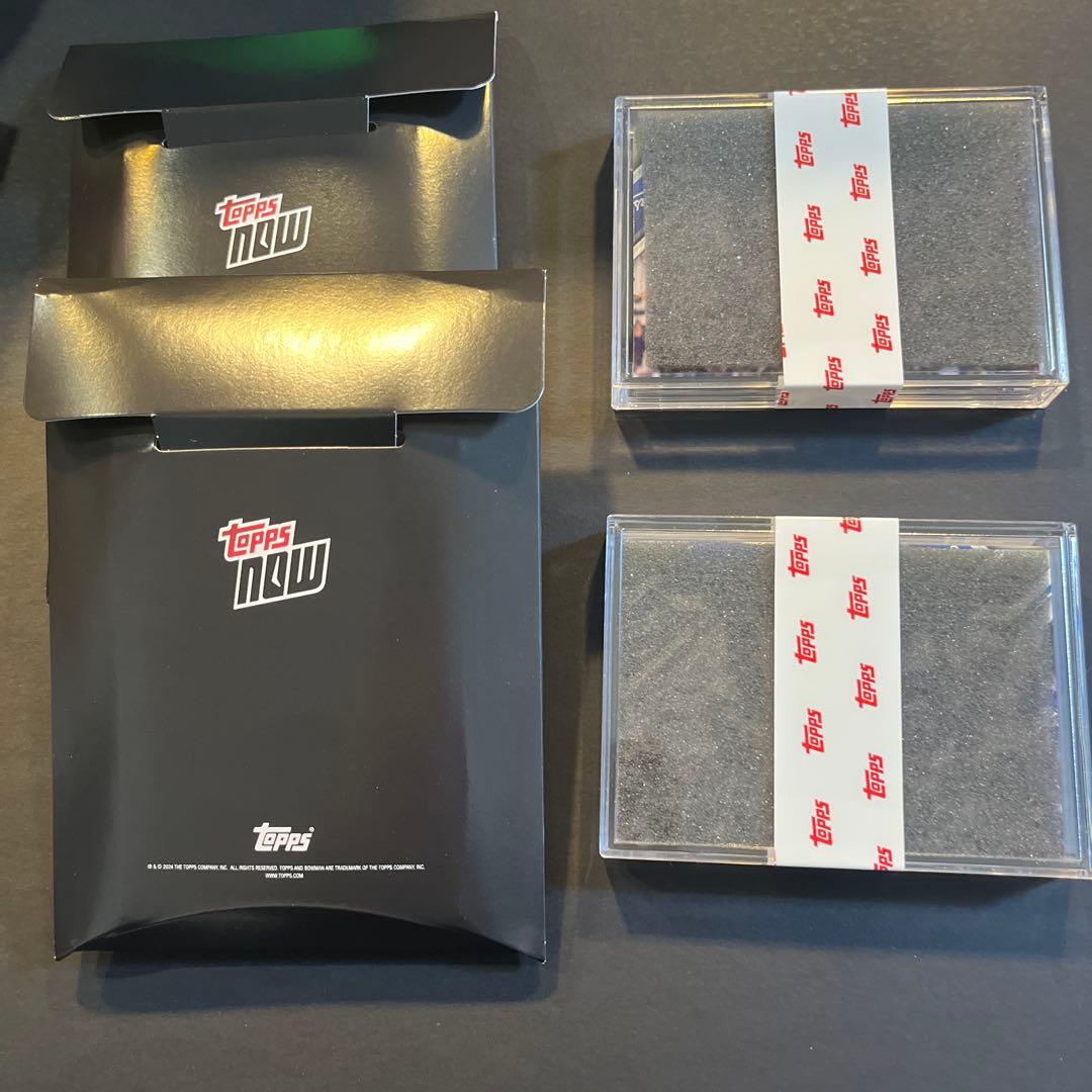 【新品未開封】Topps NOW ワールドシリーズ優勝記念大谷翔平 2セット