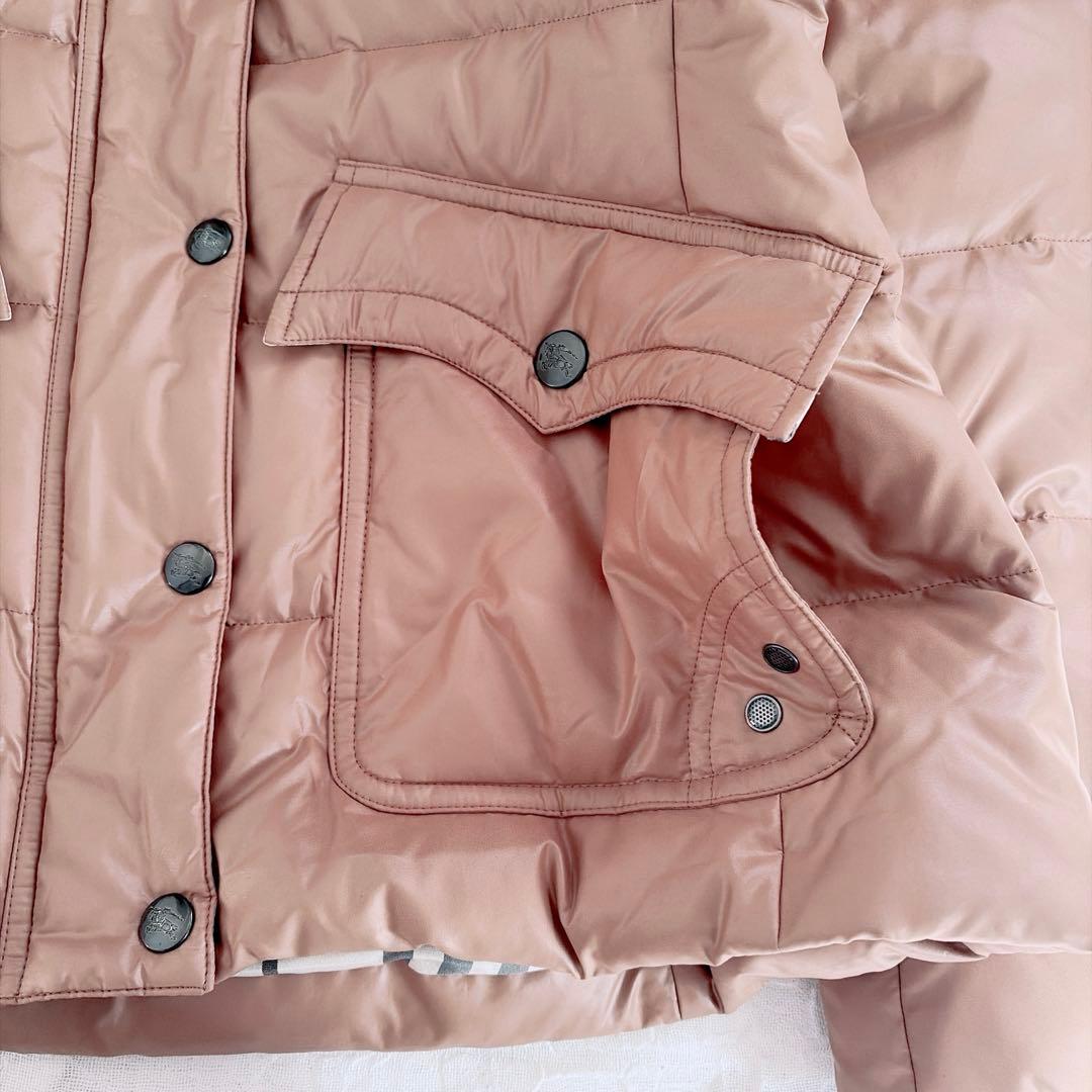 【バーバリー】極美品✨ダウンジャケット y2k ノバチェック ラクーンファー