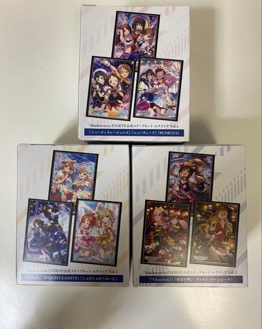 Shadowverse EVOLVE 公式スリーブセット 千葉GP 物販デレマス