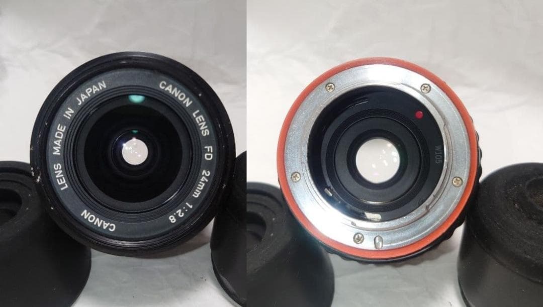 ★希少！超美品★Canon キヤノン New FD 24mm F2.8