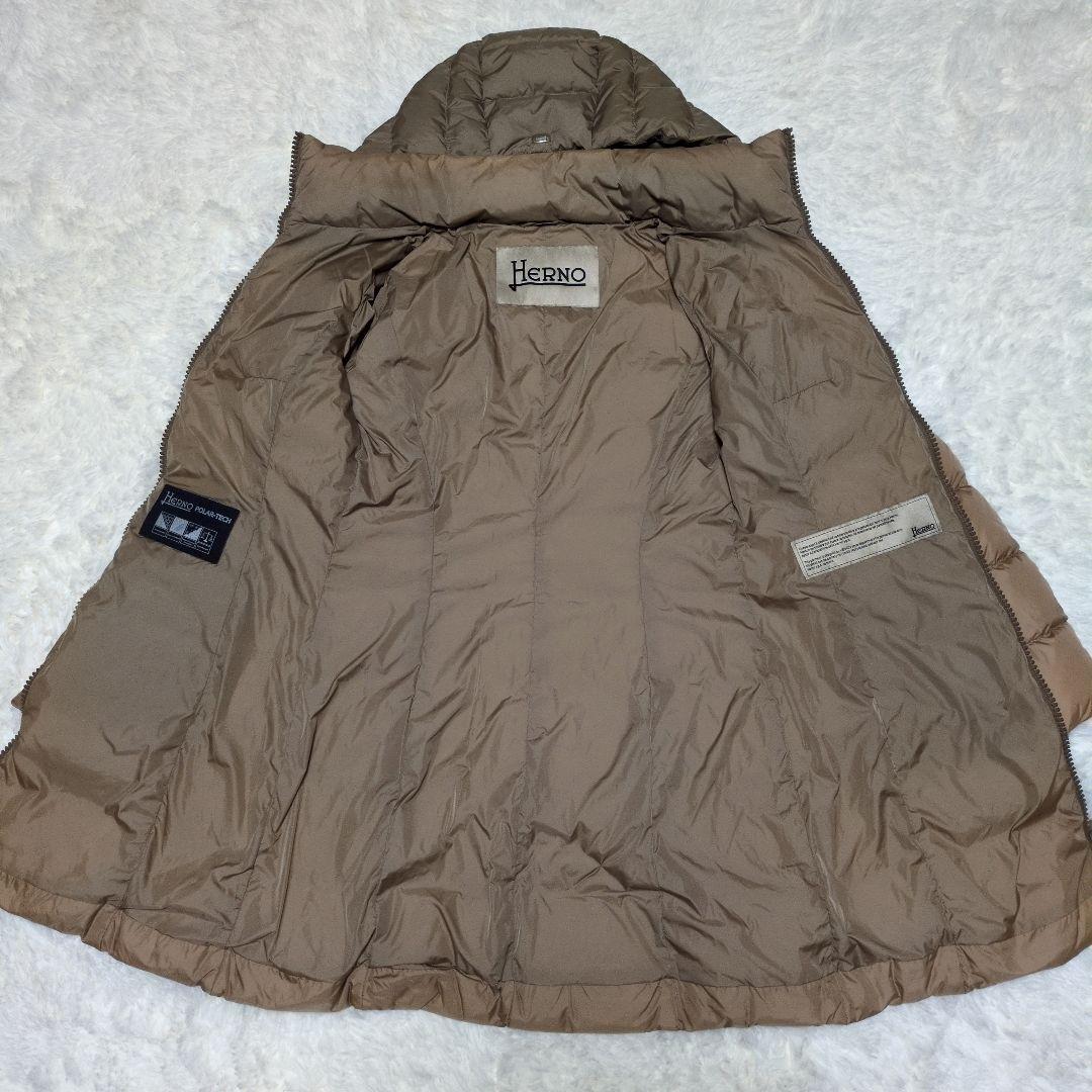 HERNO　ヘルノ　ダウンコート　ロングコート　42