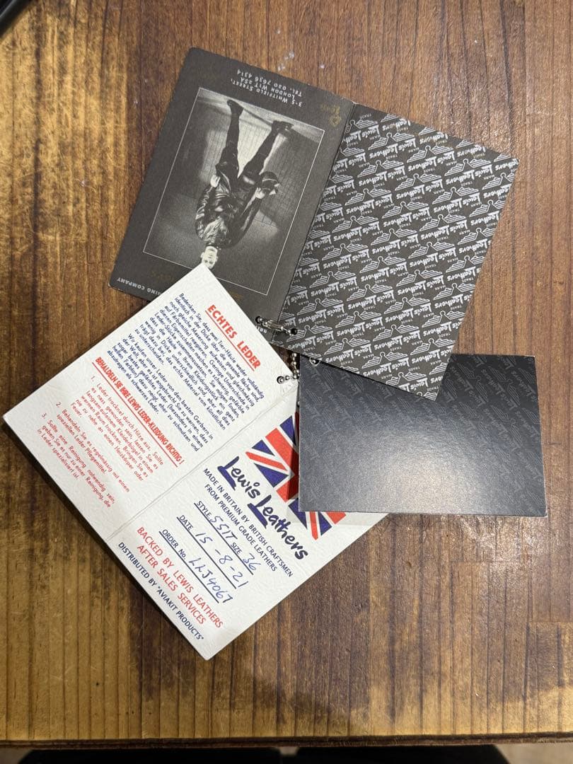 ルイスレザー ドミネーター 36 ラットランドシープスキン シドジャン