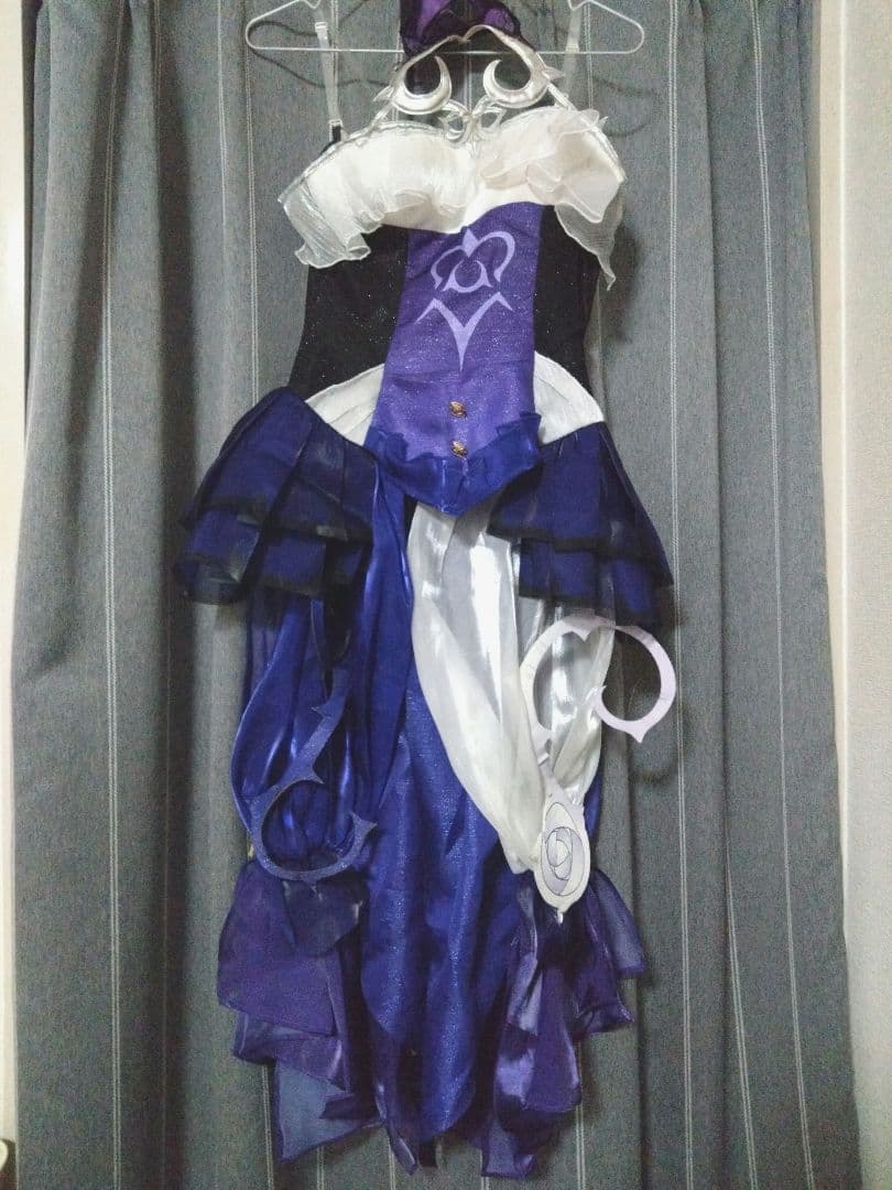 【三分妄想製】コスプレ　衣装　原神　フィッシュル　極夜の真夢　S